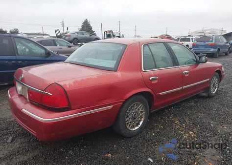1998 Mercury Grand Marquis из США, поврежденный, VIN 2MEFM74W1WX612030